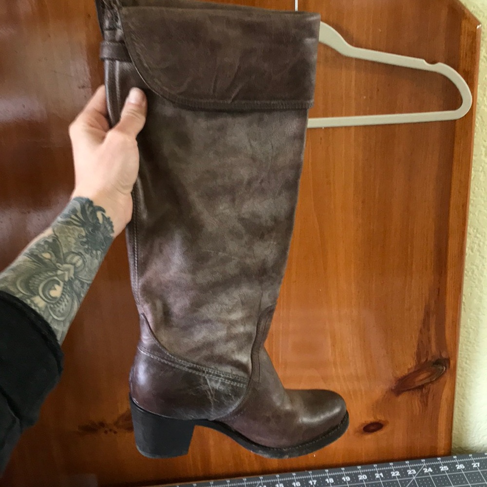 Frye knee high boots